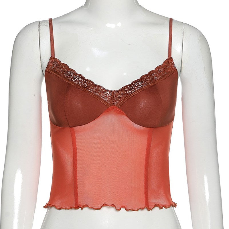 sixsr 80s fashion 21 Style Sexy Vintage Strappy Y2K Halter Crop Top Women Summer 90s Backless Cami Tops Tees Ladies Fashion Fitness Camisole Party