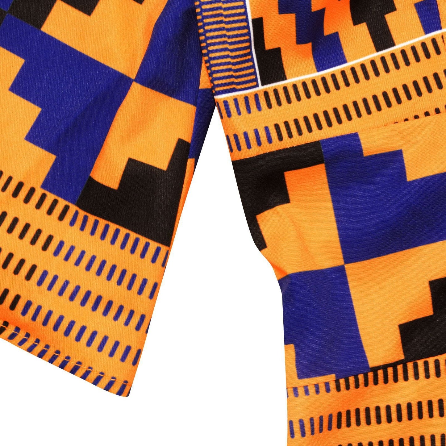 sixsr African Dresses for Women  New Fashion Summer V-neck African Short Sleeve Printing Dress African Women Clothes