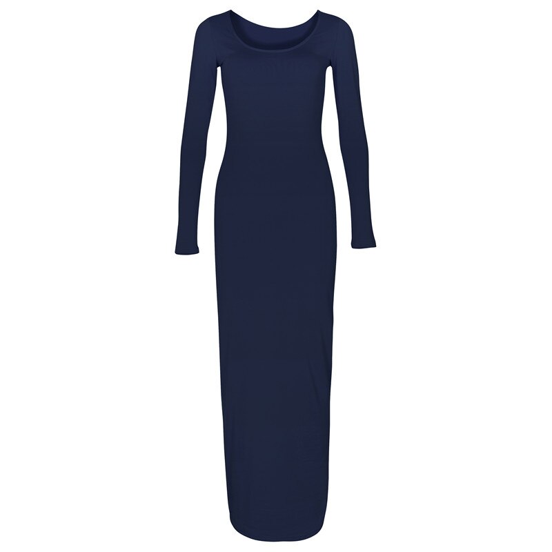 Sixsr Turtleneck Long Dress Autumn Winter Muslim Elegant Office Lady Skinny Long Sleeve Bodycon Casual Dress Women Midi Clubwear GV464