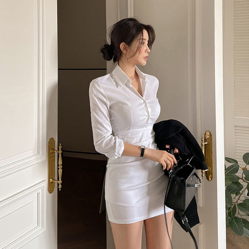 sixsr Fashion Summer Women'S Dress Shirt Dress Long Evening Female Vintage Maxi Party Oversize Beach Women Dresses Casual Elegant Prom