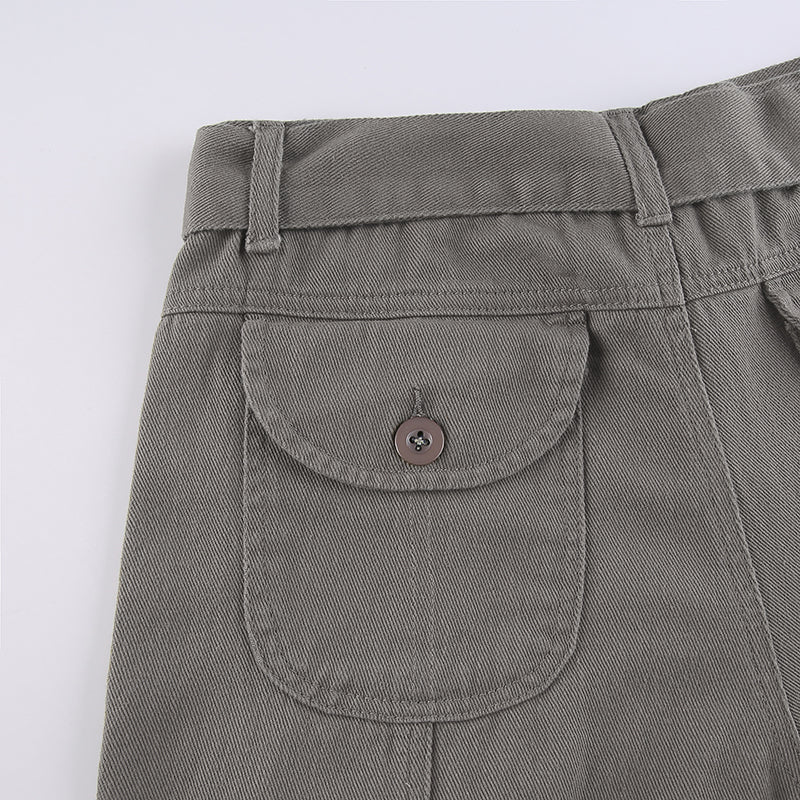 Sixsr Hot Sell Quality Grunge Streetwear Cargo Pants Woman Low Waist Baggy Mom Jeans Vintage 90s Hippie Wide Leg Denim Trousers Korean Outfits