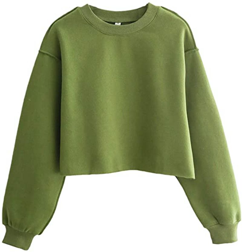 Sixsr Thick Cotton Oversized Women Sweatshirt Hoodies Casual Loose Long Sleeve Harajuku Streetwear Crop Pullover Plus Size Ropa Mujer