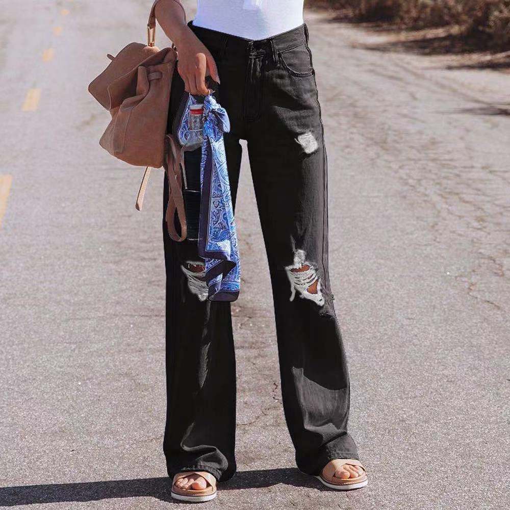 Sixsr Spring Casual Baggy Jeans Women Fashion High Waist Jeans Mom Denim Trousers Overalls Oversize Boyfriend Pants Vintage