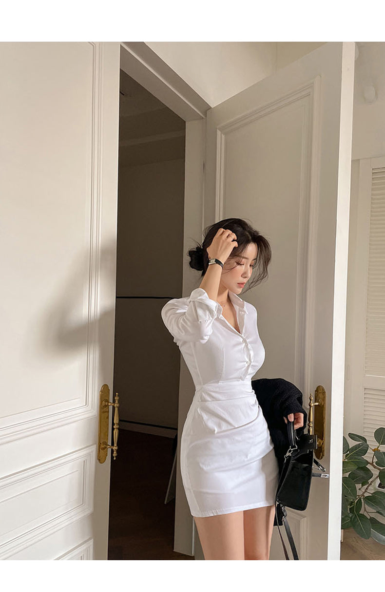 sixsr Fashion Summer Women'S Dress Shirt Dress Long Evening Female Vintage Maxi Party Oversize Beach Women Dresses Casual Elegant Prom