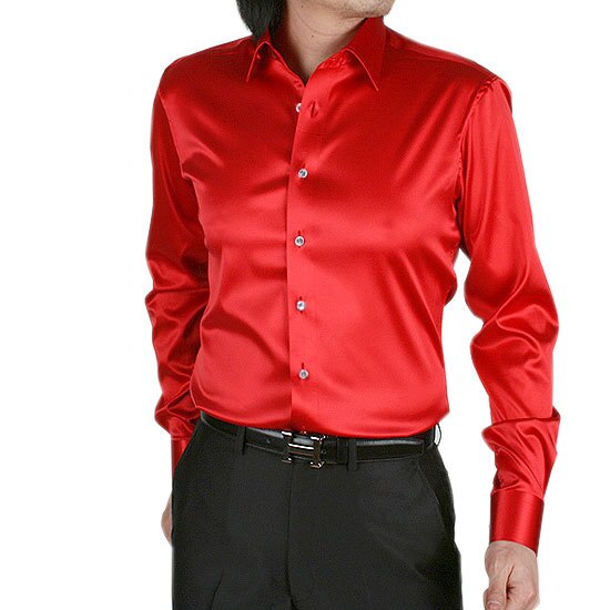 Sixsr 2024 Men's Luxury Silky Shirts Long Sleeve Fashion Loose Casual Silk Like Men Dress Shirt Plus size Wedding Party Stage Clothes