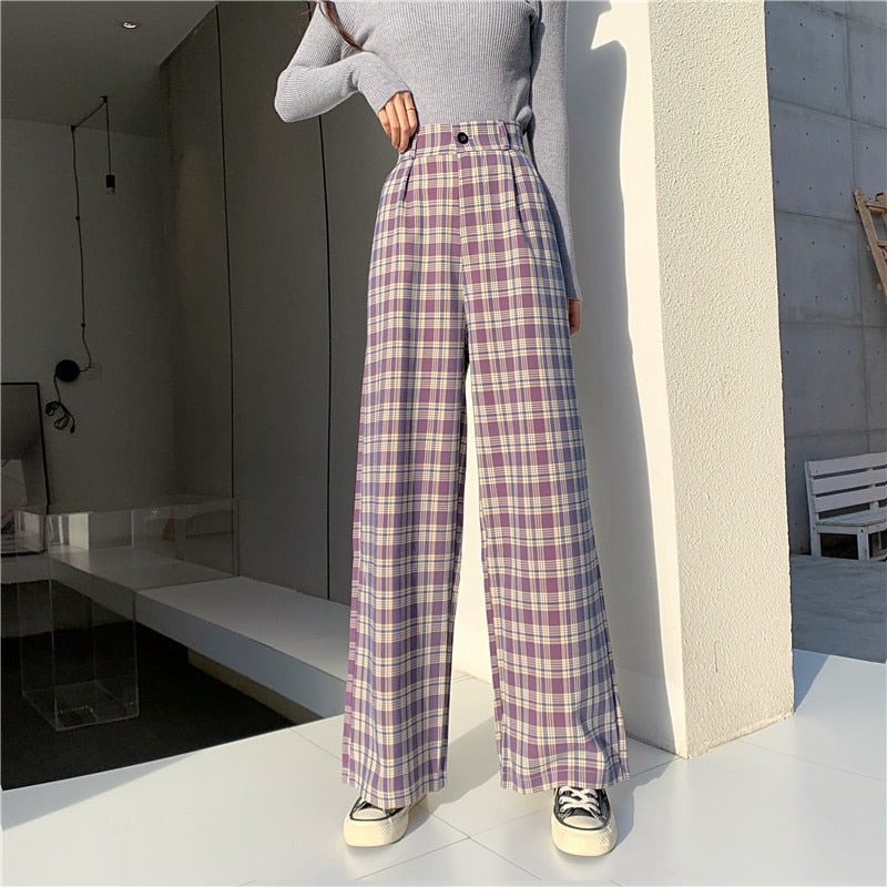 Sixsr Sweatpants Women Clothes Pants Streetwear Winter Fashion Korean Style Wide Leg Harajuku Baggy Black High Waisted Vintage