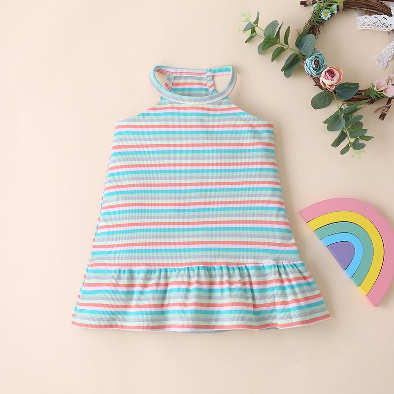 Sixsr Leopard Summer New Fashion Baby Girls Kid Short Sleeve T-shirt Patchwork Girls Dress Short Dresses Princess TUTU Dress 1-6Y