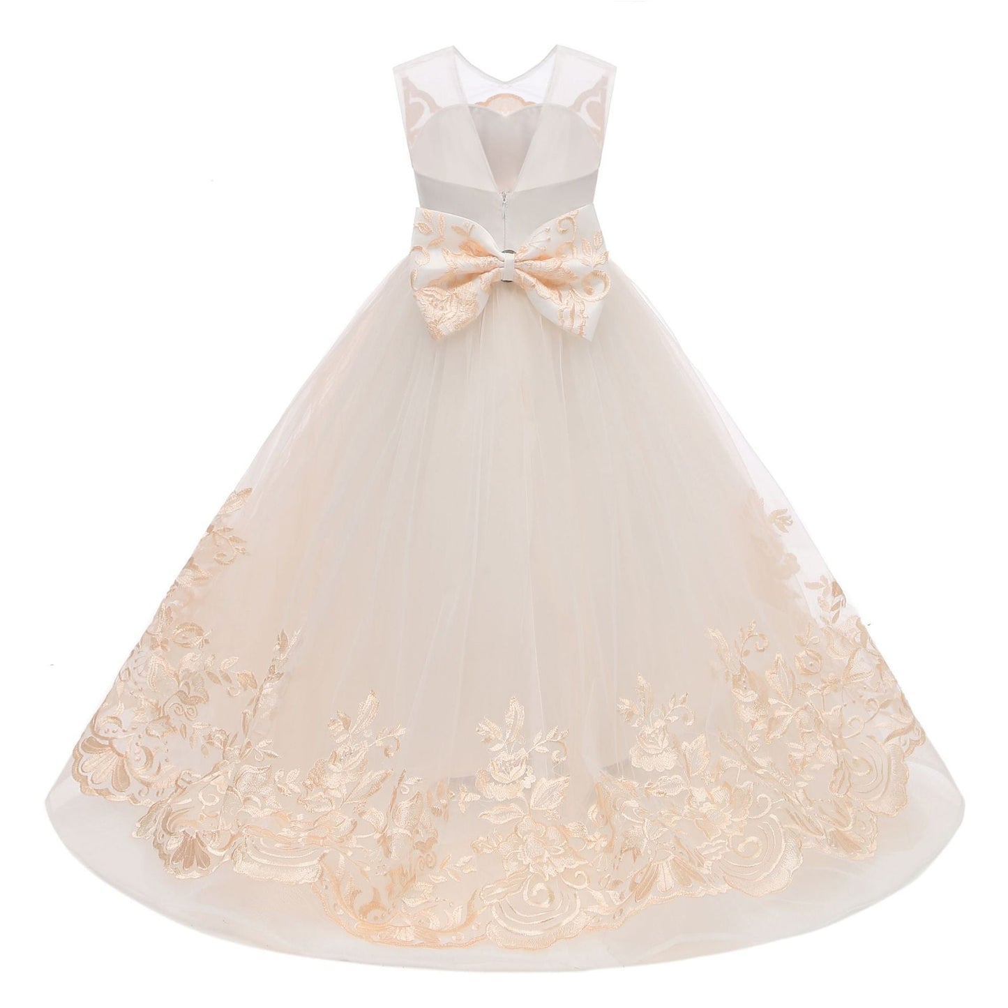 sixsr Teen Girls Dresses for Party Wedding Ball Gown Princess Bridesmaid Costume Dresses for Kids Clothes Girl Children's Dresses
