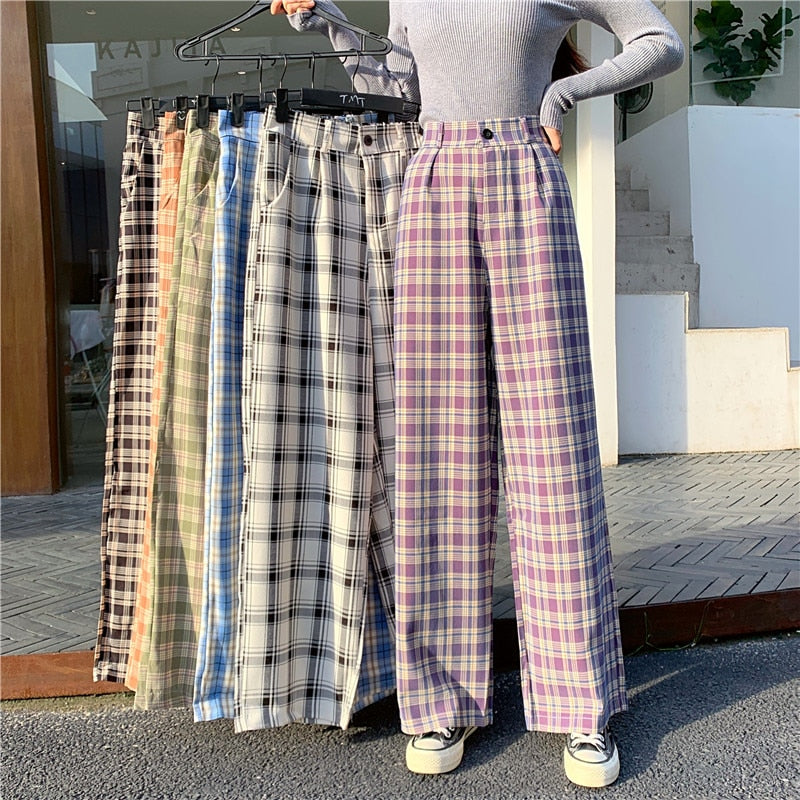 Sixsr Sweatpants Women Clothes Pants Streetwear Winter Fashion Korean Style Wide Leg Harajuku Baggy Black High Waisted Vintage
