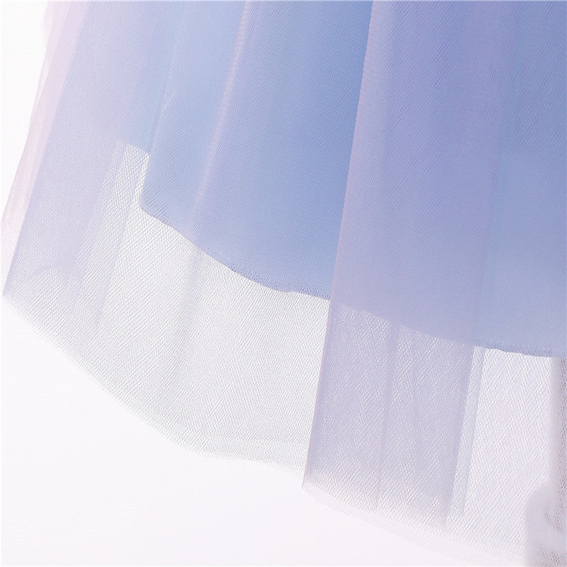 sixsr Girls Ruffles Princess Dress For Kids Wedding Elegant Party Tutu Prom Gown Children Birthday Pageant Communion Formal Vestidos