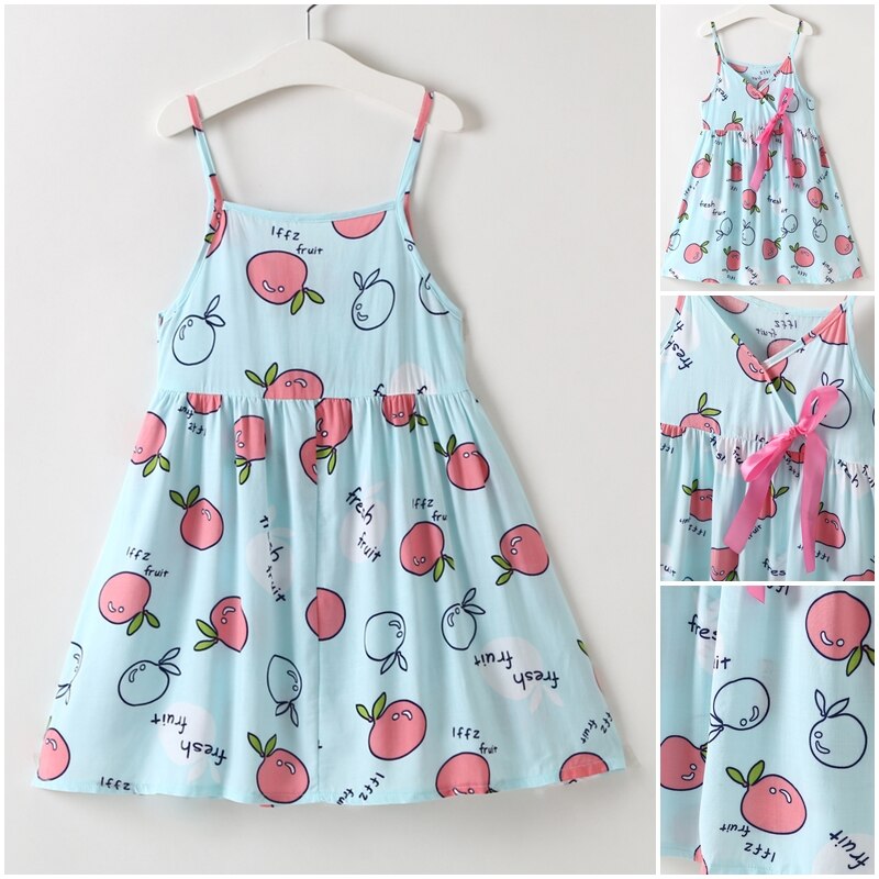 Sixsr Leopard Summer New Fashion Baby Girls Kid Short Sleeve T-shirt Patchwork Girls Dress Short Dresses Princess TUTU Dress 1-6Y