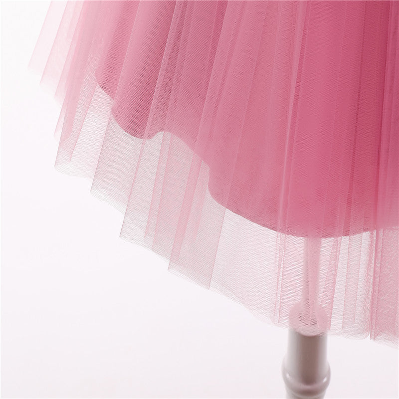 sixsr Girls Ruffles Princess Dress For Kids Wedding Elegant Party Tutu Prom Gown Children Birthday Pageant Communion Formal Vestidos