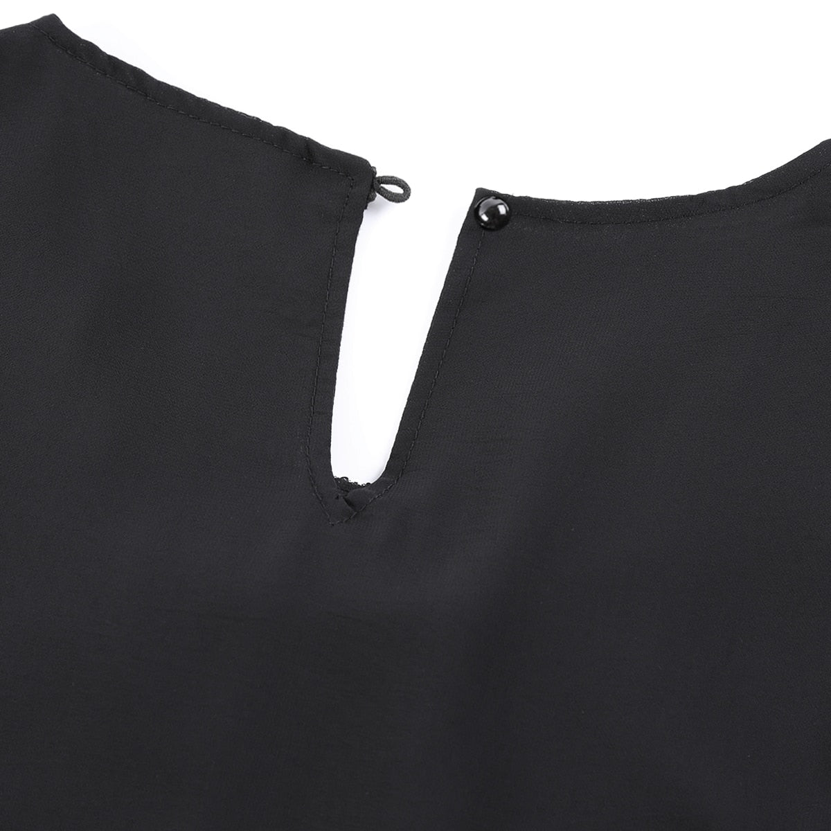 Sixsr Women's Shift Dress Knee Length Dress Sleeveless Solid Color Layered Spring & Summer Plus Size Hot Black Purple Navy Blue