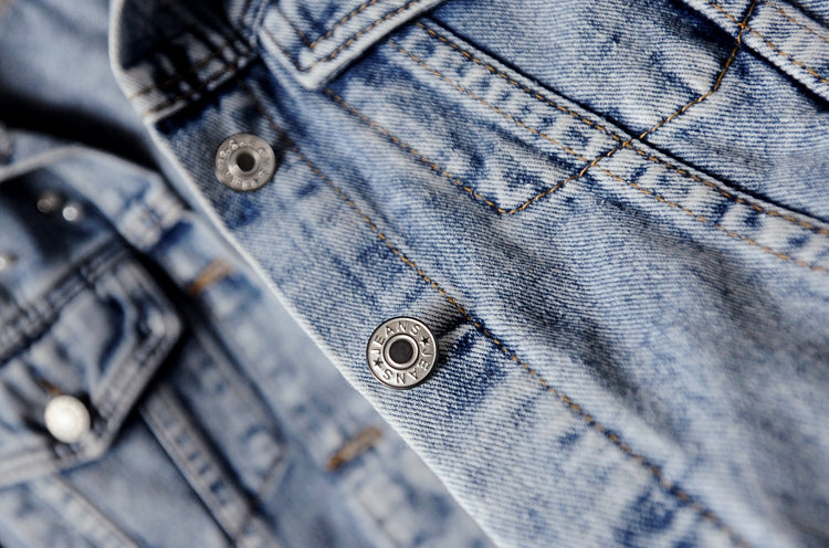 Sixsr Denim Jacket Women New Autumn Women's Jean Jackets Pearl Casual Denim Jacket Women Coat Long Sleeve Outerwear