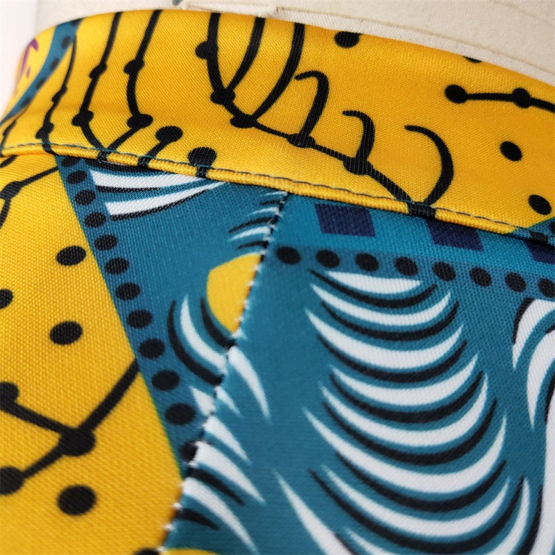 sixsr Outfits Fashion Trends Women Summer Print Skirt Vintage Floral African Fashion High Waist Tassel Classy Modest Elegant Retro Jupes Falads
