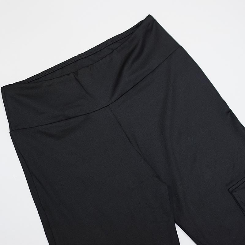 sixsr Women Slim Leggings High Waist Elastic Push Up Four Pockets Legging Female Workout Fitness Leggins Femme Casual New