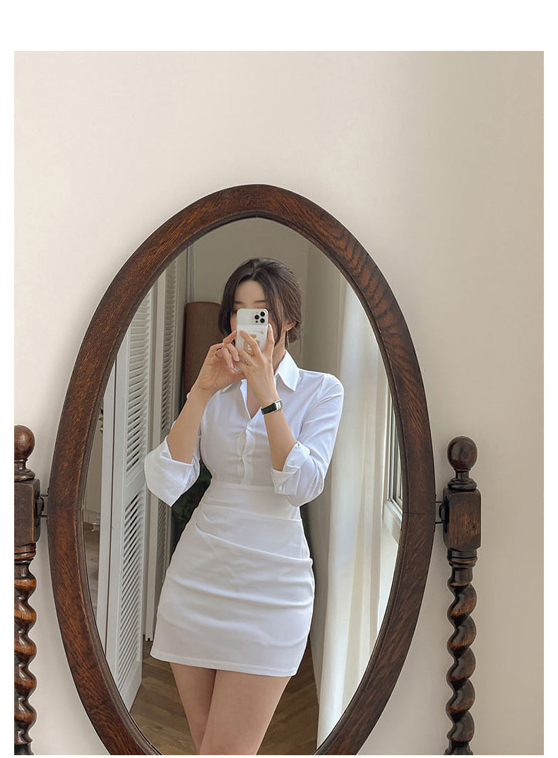 sixsr Fashion Summer Women'S Dress Shirt Dress Long Evening Female Vintage Maxi Party Oversize Beach Women Dresses Casual Elegant Prom