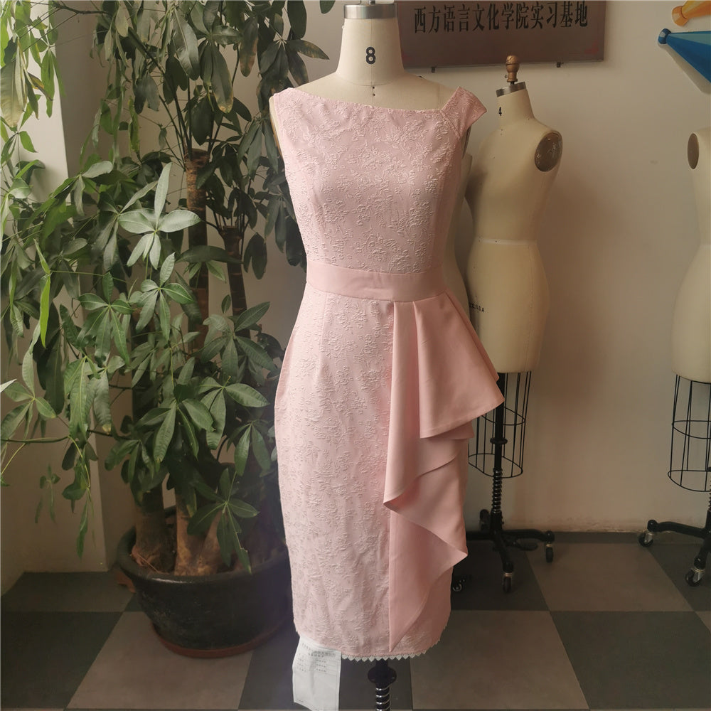 Sixsr Evening Party Date Women White See Through Hollow Out Floral Lace Bodycon Dress Office Lady Spring Summer Work Basic Dresses
