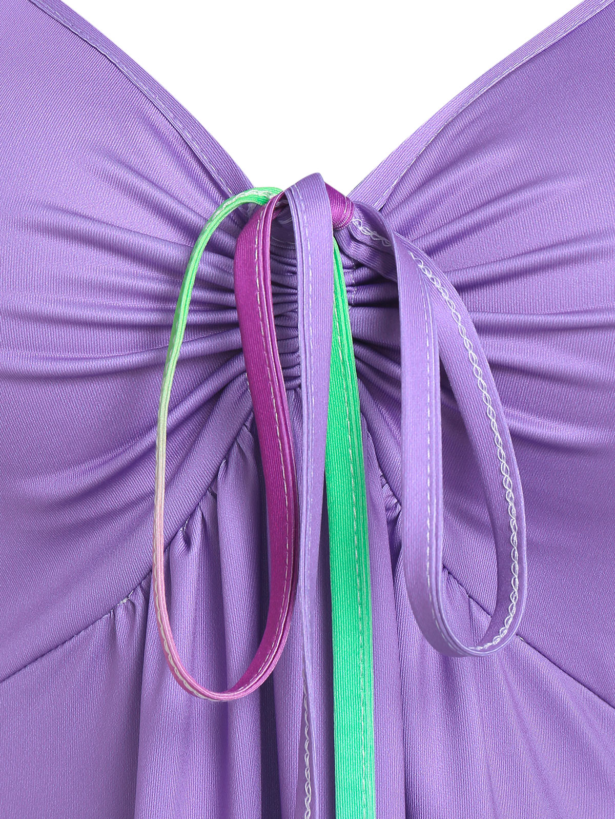 Sixsr Wipalo Casual Dress Plus Size Women Cinched Rainbow Color Ombre Slip Dress Spaghetti Strap Summer Sexy Party Dress Robe Femme