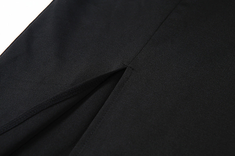 sixsr Fashion Trends Backless Sexy Strap Split Summer Dress Women Elastic Long Dresses Sleeveless Camisole Clubwear Evening Party Dress Women's Robe