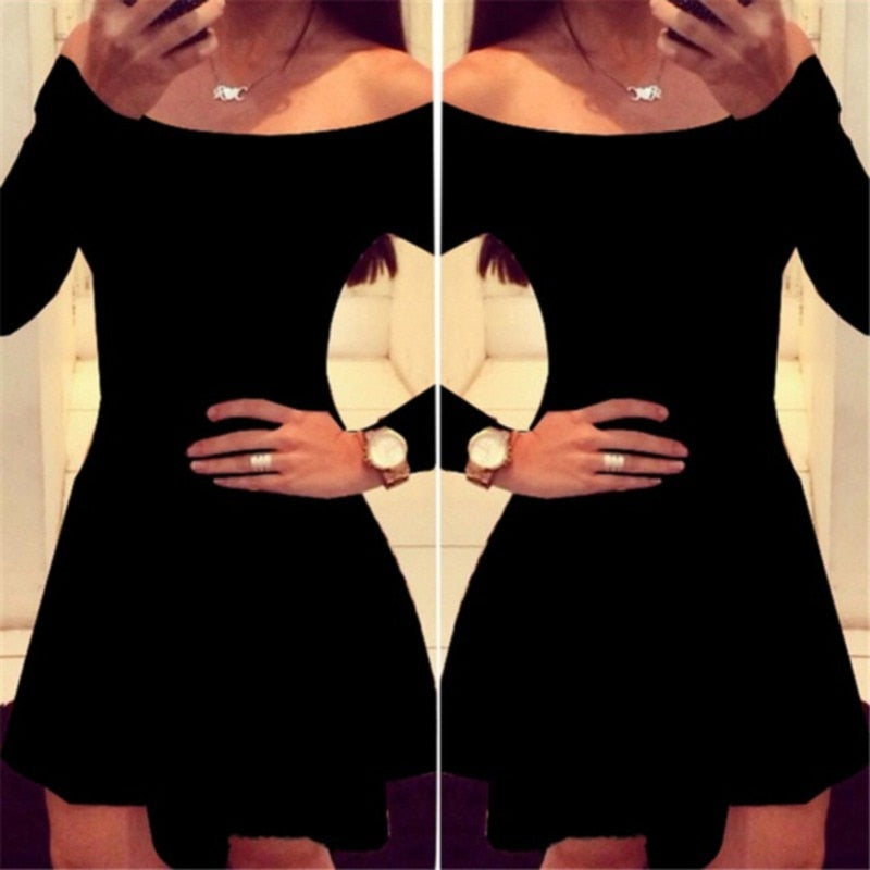 Women Leopard Dresses Summer Sexy Off Shoulder Bodycon Party Club Dress Leopard Long Sleeve Mini Women Dress Vestido