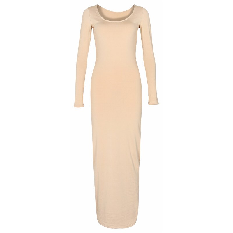 Sixsr Turtleneck Long Dress Autumn Winter Muslim Elegant Office Lady Skinny Long Sleeve Bodycon Casual Dress Women Midi Clubwear GV464