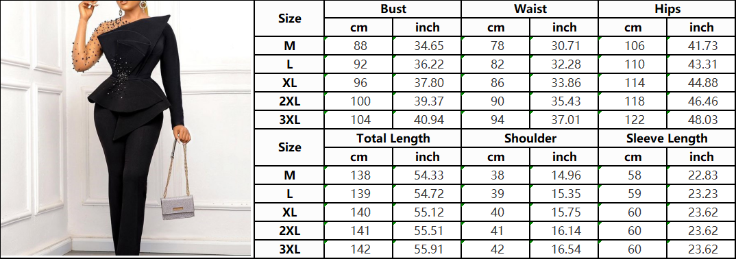 Party Jumpsuit Women Evening Elegant Sexy Mesh Beading Skinny High Waisted One Piece Black Long Jumpsuits Romper Overalls
