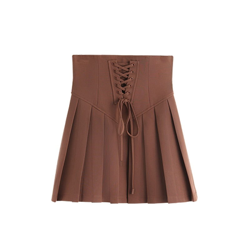 Vintage Corset Tops + Mini Skirts 2 Piece Dress Set Women Elegant Blouse Y2k Crop Top Evening Party Fashion Suits Summer