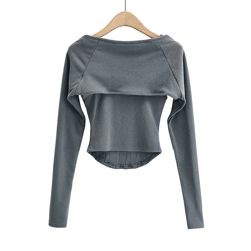 Sexy cropped tops women Summer knit tank top fish bone corset top white crop top ribbed cute black tops sets punk clothes