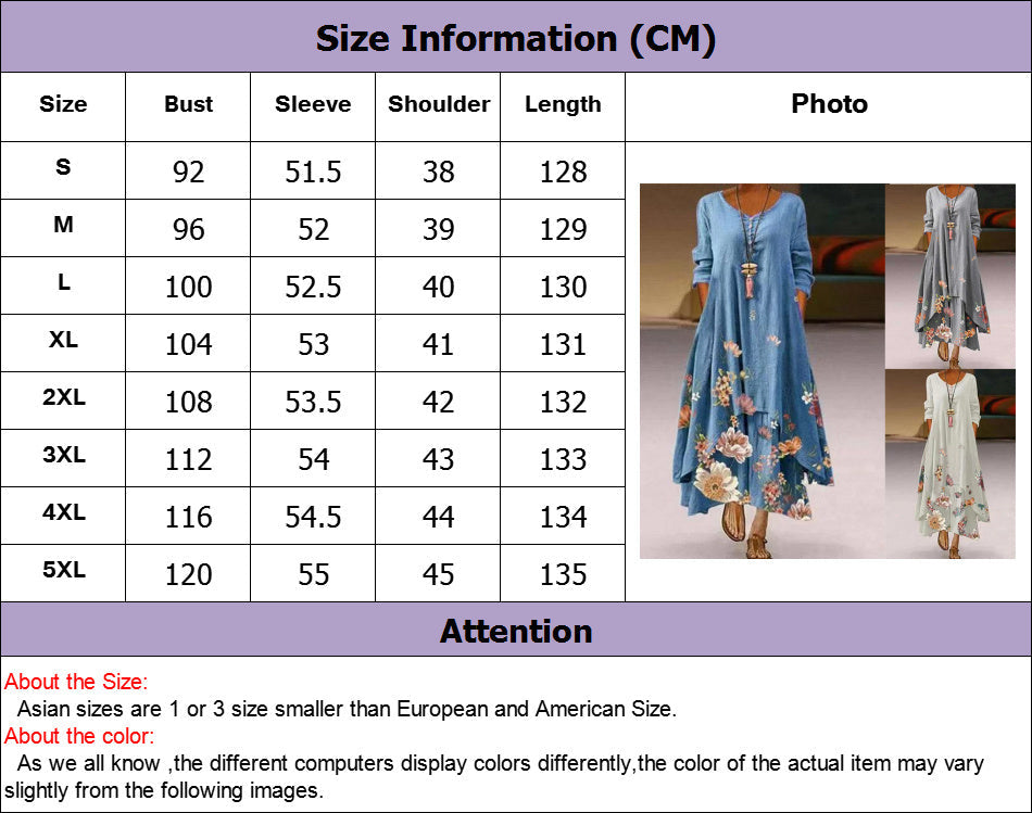 Sixsr Summer Dress Plus Size Floral Print Irregular Hem Women Buttons Round Neck Dress Women's Clothing Sleeveless Beach Maxi Dresses