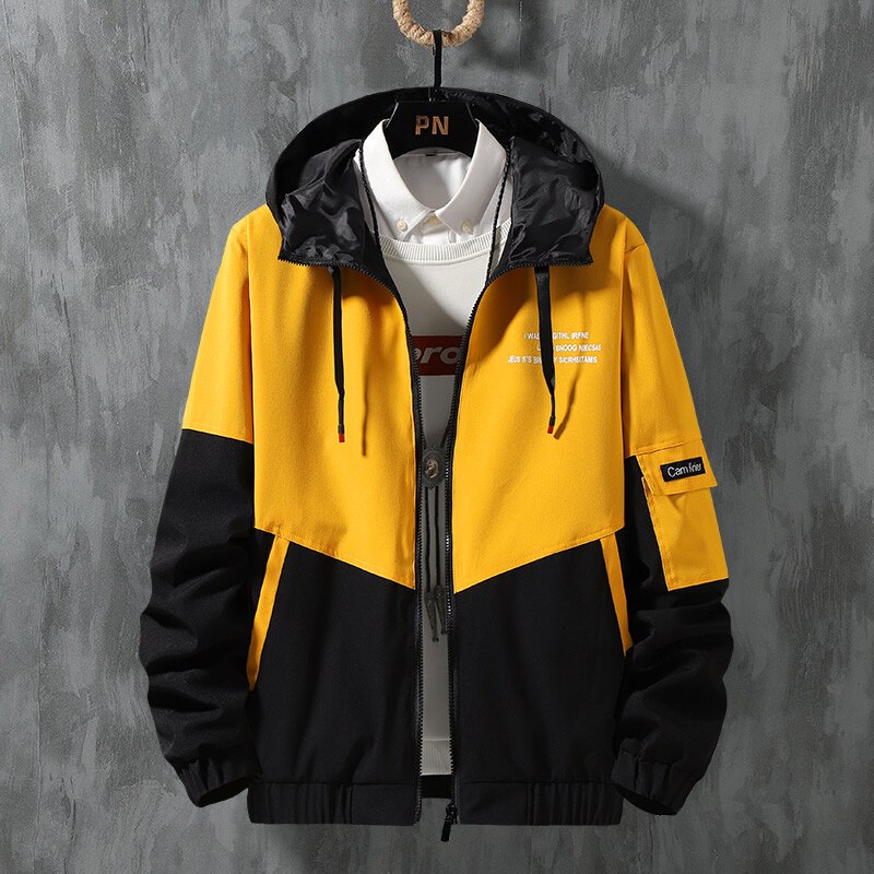 Sixsr New Jackets Men Fashion Hip Hop Windbreaker Coats Casual Jacket Men Cargo Bomber Mens Jackets Coats Outwear Streetwear Wholesale