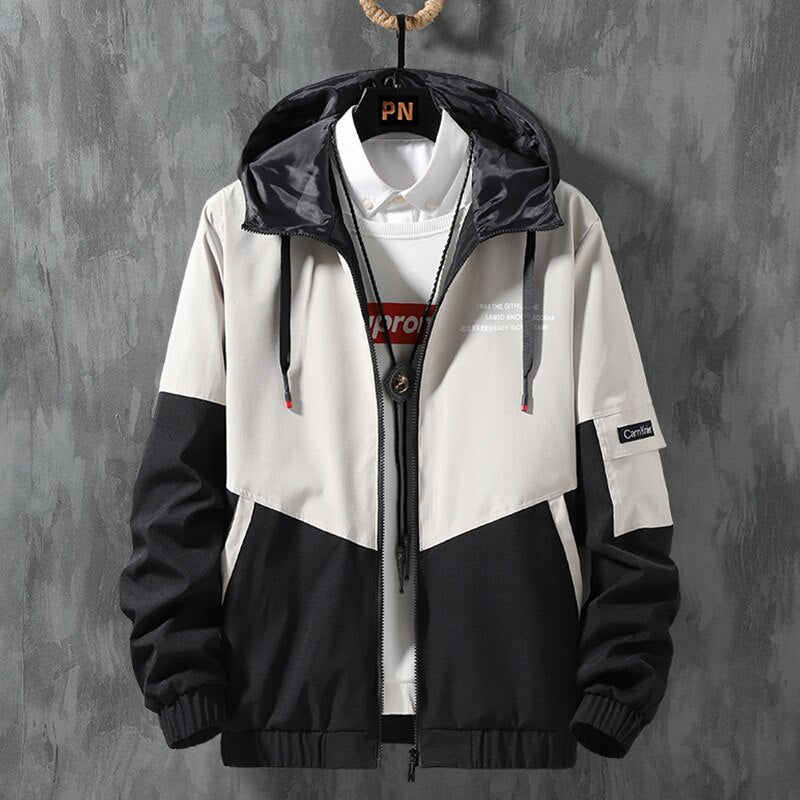 Sixsr New Jackets Men Fashion Hip Hop Windbreaker Coats Casual Jacket Men Cargo Bomber Mens Jackets Coats Outwear Streetwear Wholesale
