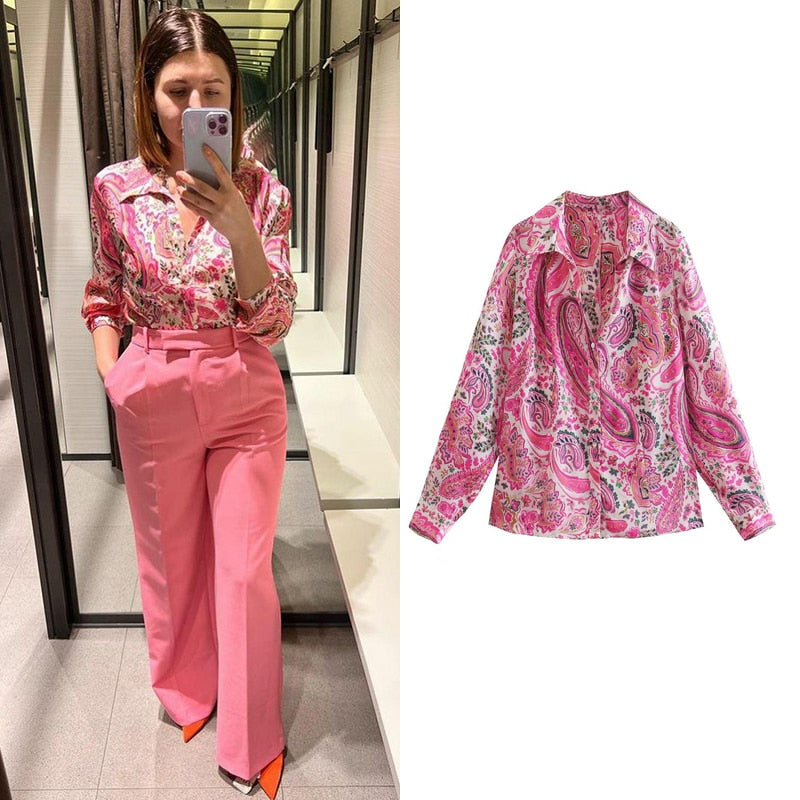 Sixsr women satin blouse long sleeve zebra print shirts vintage office ladies tops femme chandails fashion blusa de mujer Chandails