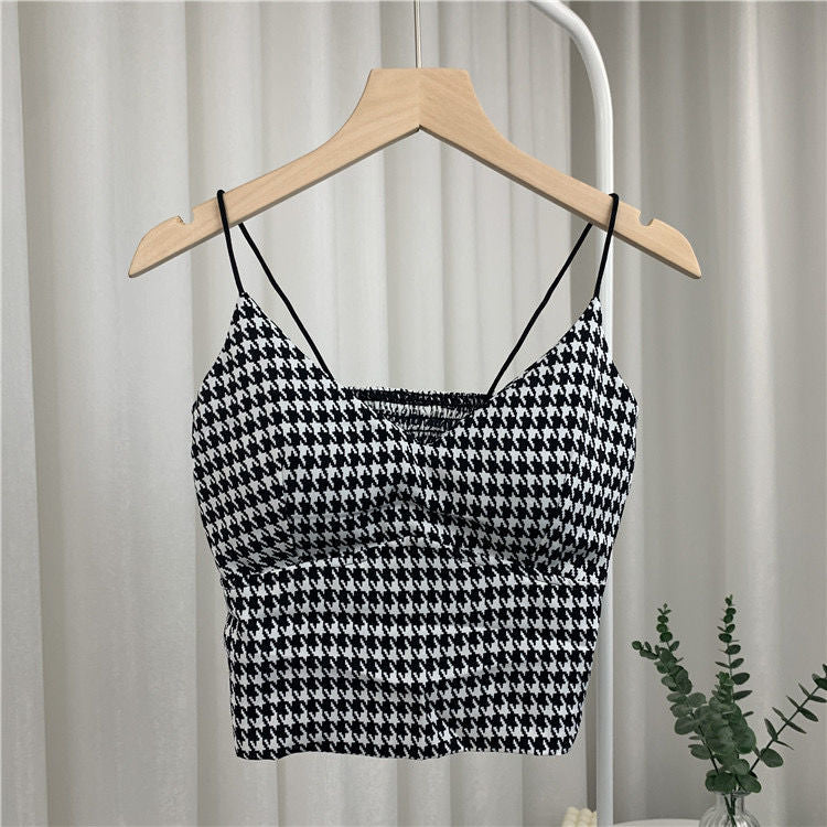 Y2k Tops Women Corset Top Korean Fashion Leopard Crop Top Camis Streetwear Sexy Tank Top Coquette Summer New
