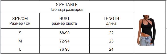 Sixsr Y2K Top Women Long Sleeve T-Shirts 2 Piece Tops Halter Tanks Backless Crop Top Off Shoulder Tees Sexy Christmas Clothes