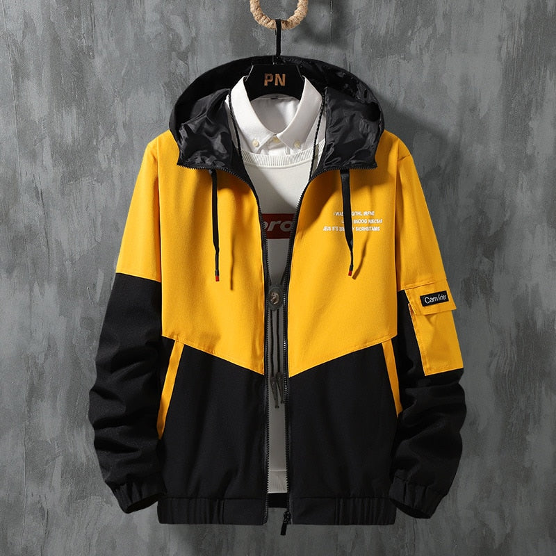 Sixsr New Jackets Men Fashion Hip Hop Windbreaker Coats Casual Jacket Men Cargo Bomber Mens Jackets Coats Outwear Streetwear Wholesale