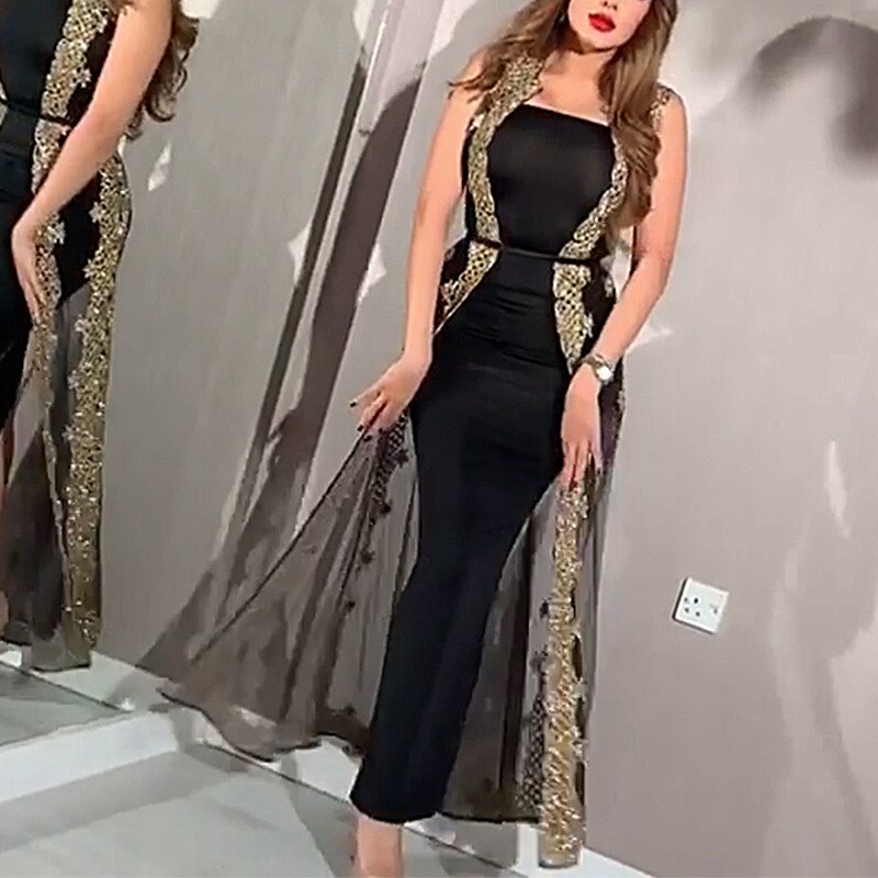 sixsr Summer Outfits Two Piece Set Sexy Night Club Strapless Dress Women Slim Fit Sheath Perspective Mesh Split Shawl Bodycon Party Prom Vestidos