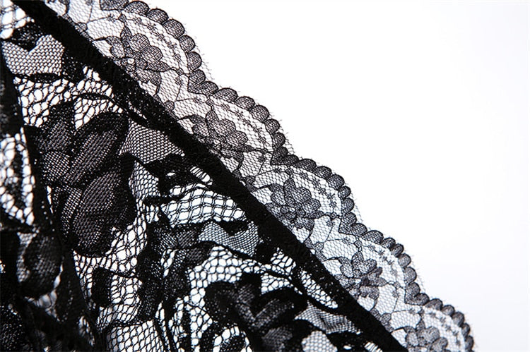 Sixsr Summer Sexy Party Split Lace Bodycon Woman Maxi Dress Club Square Collar Black Elegant Women's Dresses