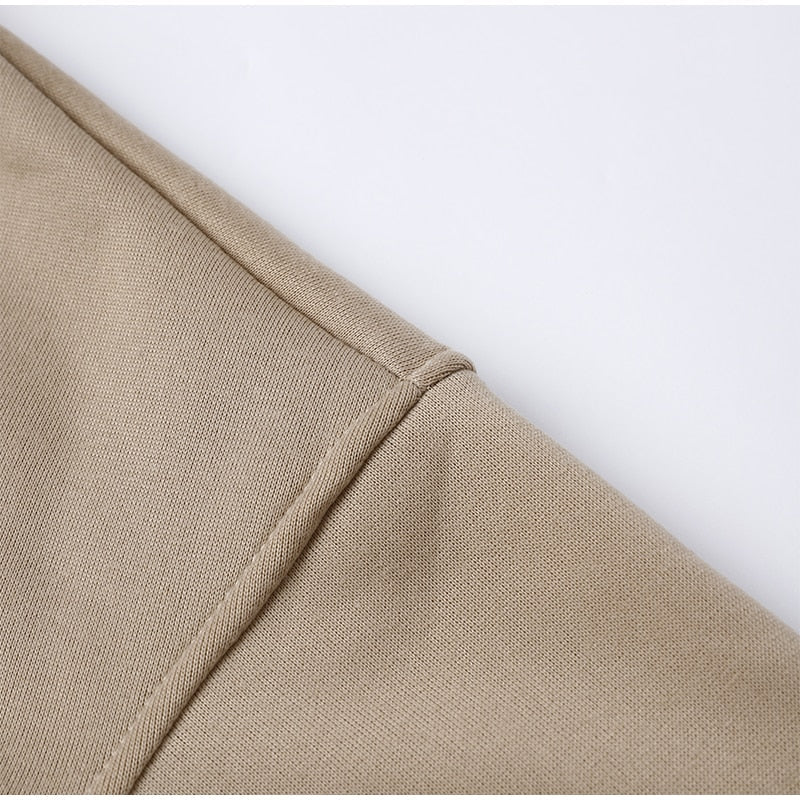 Fashion Casual Fleece Tracksuits Women Solid Warm 2 Piece Set Loose Hoodies And Sweatpants Suit Autumn Winter Sportswear Outfits
