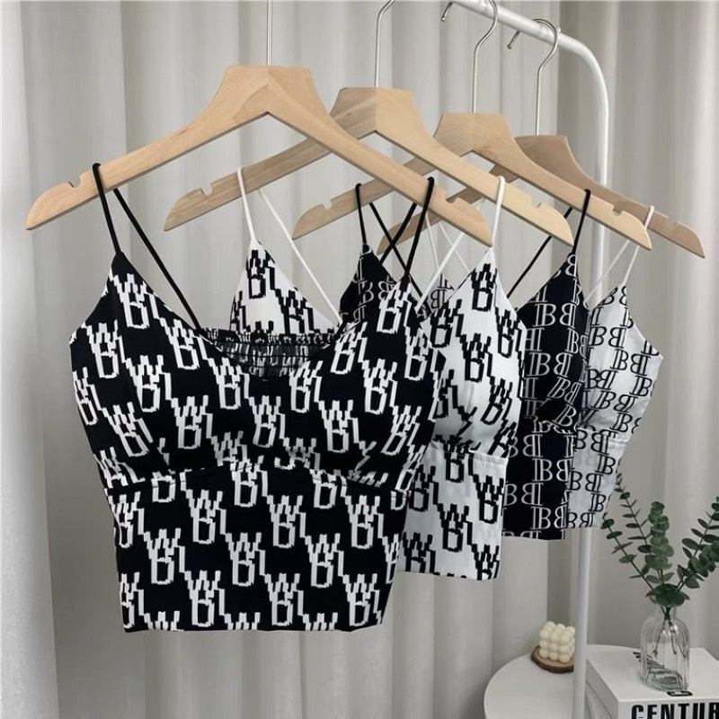 Y2k Tops Women Corset Top Korean Fashion Leopard Crop Top Camis Streetwear Sexy Tank Top Coquette Summer New