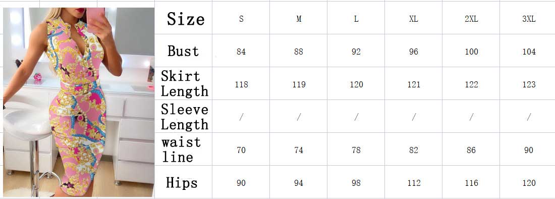 Fashion Women's Clothing Summer Elegant Round Neck Button Sleeveless Belt Casual Midi Dress Mid Waist Slim A-line Skirt