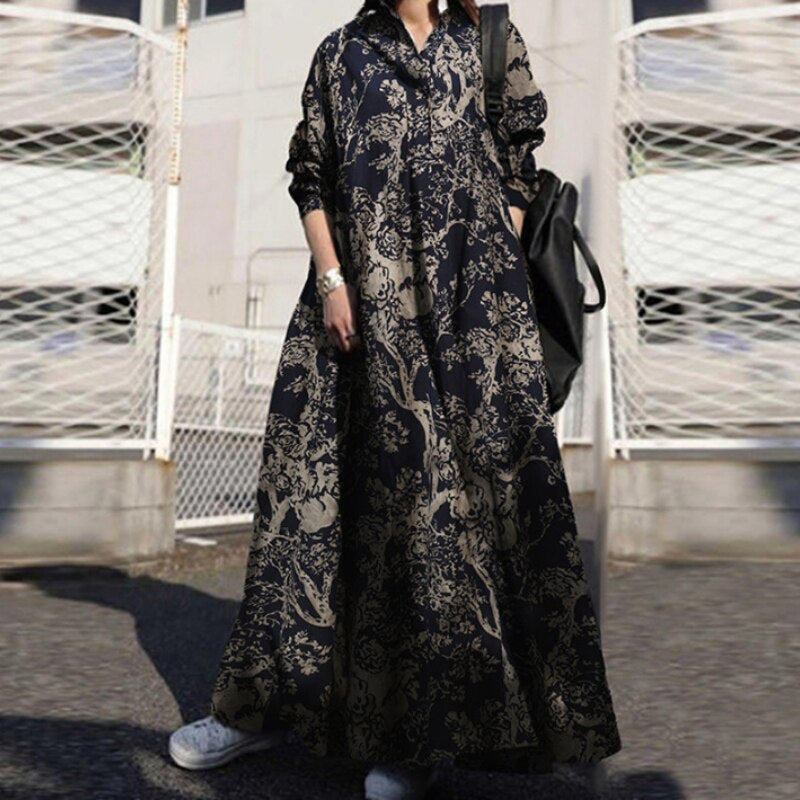Turkey Muslim Women Long Dress Moroccan Kaftan Solid Maxi Vestidos Elegant Robe Femme Musulman Prayer Garment Islamic Clothing