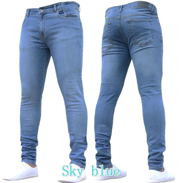New Printed Statuary Jeans Loose Straight Men Denim Biker Casual Pants Hip Hop Man Jean Hombre Pantalon Artistic Work Size S-3XL