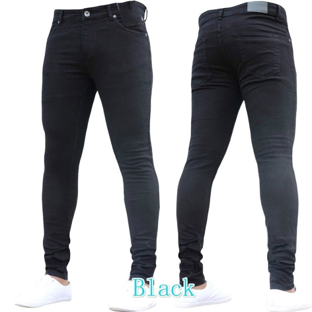 New Printed Statuary Jeans Loose Straight Men Denim Biker Casual Pants Hip Hop Man Jean Hombre Pantalon Artistic Work Size S-3XL
