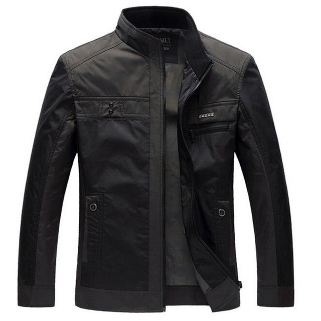 Jacket Men Business Thin New Fashiong Casaco Masculino Splice Jaqueta Masculina Male Spring Jackets Hot Selling Q6153