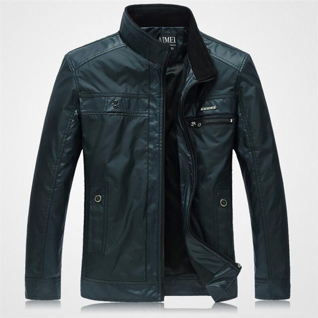 Jacket Men Business Thin New Fashiong Casaco Masculino Splice Jaqueta Masculina Male Spring Jackets Hot Selling Q6153