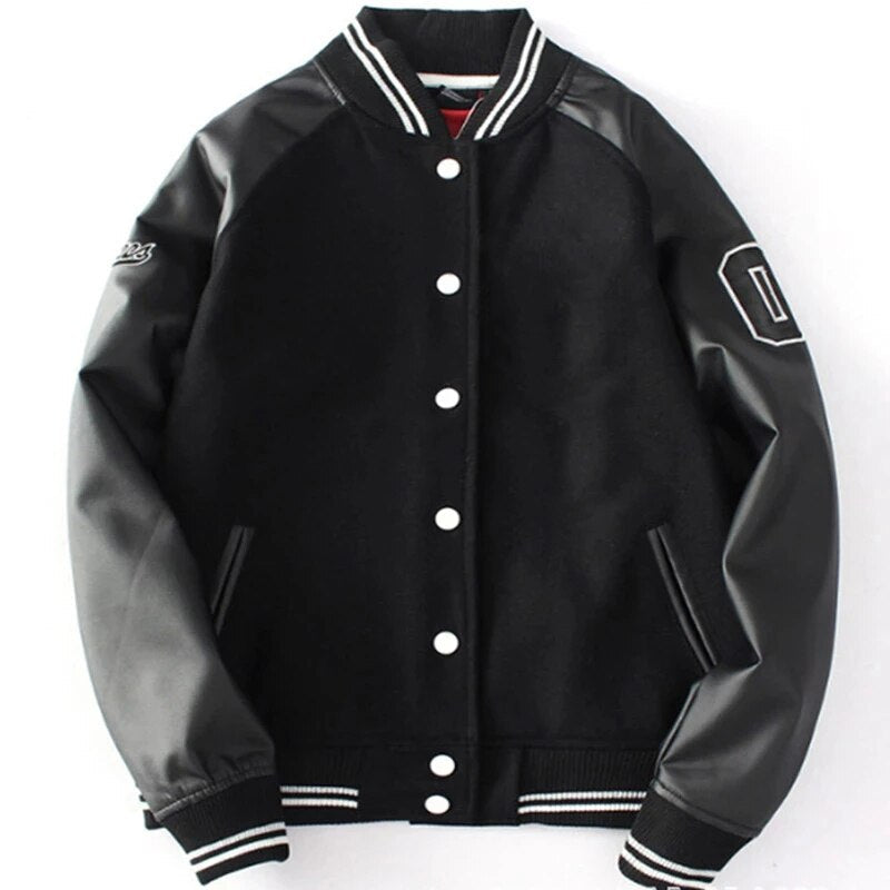 Hip Hop Baseball Jacket Men Women Letter Embroidery Jacket Streetwear 2024Sixsr Fashion Oversize Windbreaker Couples Spring Autumn
