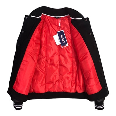 Hip Hop Baseball Jacket Men Women Letter Embroidery Jacket Streetwear 2024Sixsr Fashion Oversize Windbreaker Couples Spring Autumn