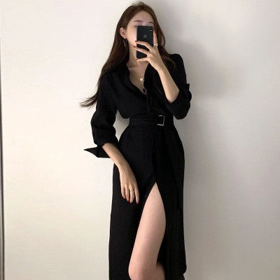 sixsr Summer Women'S Dress Shirt Dress Long Evening Female Vintage Maxi Party Beach Women Dresses Casual Elegant Prom Pure White