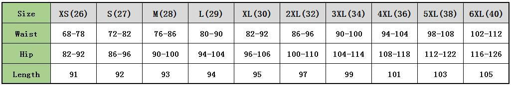Sixsr Trends Hot Sale new style jeans women European and American style hip-lifting thin feet pants women plus size pants women XS-6XL